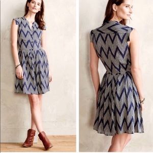 Anthropologie tylho west street shirt dress